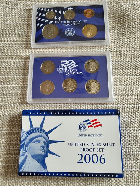 S United States Mint Proof Set In Original Box With Coa P