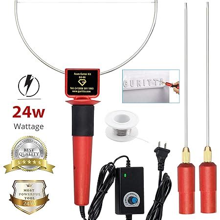 Amazon Foam Cutter Electric Hot Wire Cutter Pen CM Foam Board Cutter With Stand W Hot