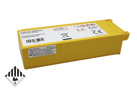 Ersatzbatterie AKKUmed passend für Physio Control Defibrillator Lifepak