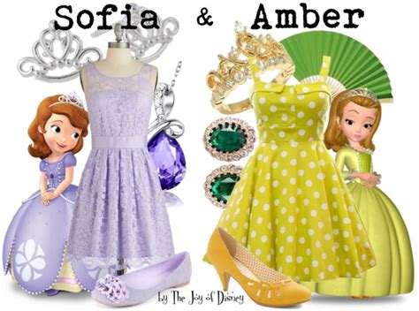 The Joy Of Disney {sofia The First} Sofia And Amber Disney Inspired Fashion Disney Princess