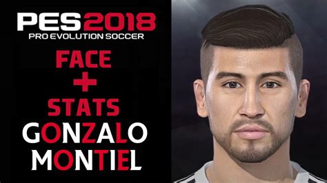 Como Crear A Gonzalo Montiel En Pes How To Create Face Y Stats