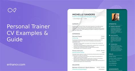 Personal Trainer Cv Examples For