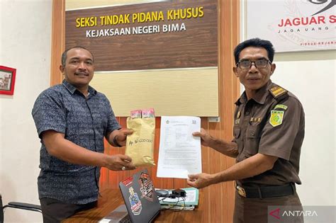 Kejari Bima Eksekusi Pidana Denda Terpidana Korupsi Bansos Kebakaran