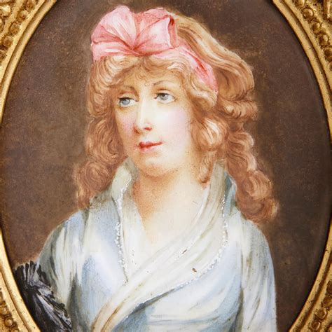 Two 19th Century Limoges Enamel Portrait Plaques For Sale At 1stDibs