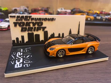 Descargar Archivo STL Gratis Tomica Veilside Mazda RX7 Fast And The