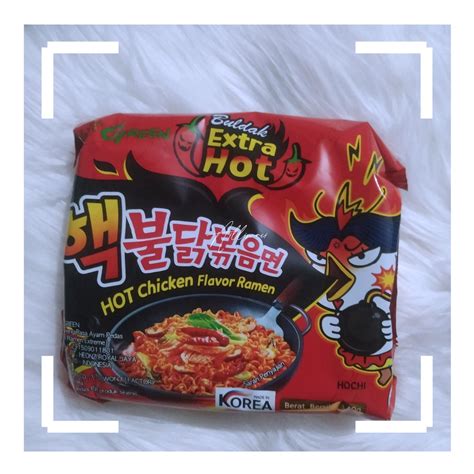 Jual Samyang Hot Chicken Ramen Extreme X Spicy Mie Pedas Korea Korean Noodles Halal