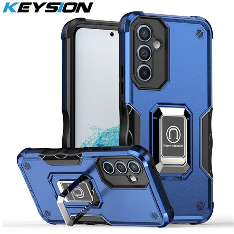 Keysion Shockproof Armor Case For Samsung A54 A34 A14 5g Metal Ring