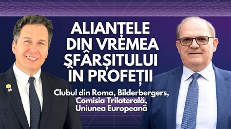 Alianța din vremea sfârșitului în profeții cu Dr Florin Antonie și