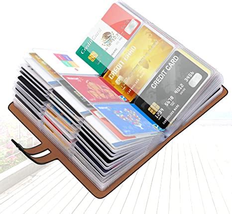 Padike Rfid Credit Card Holder Business Card Organizer Business Card