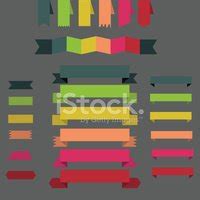 Set Of Retro Ribbons And Labels Stock Clipart Royalty Free Freeimages