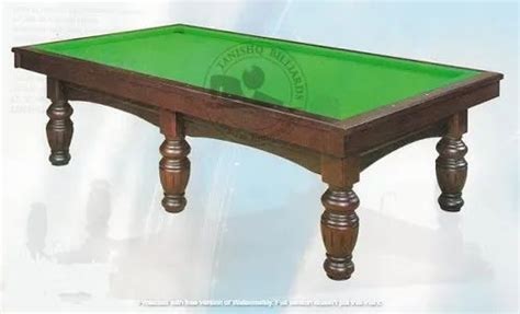 Solid Wood Green,Yellow carom billiards table, Size: Upto 12ft X 6ft, Model Number: TBSTBS0010 ...