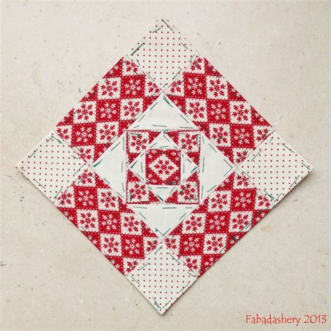 Fabadashery Nearly Insane Quilt Block 40