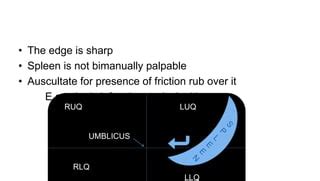 Physical Diagnosis Abdominal Examination Pptx