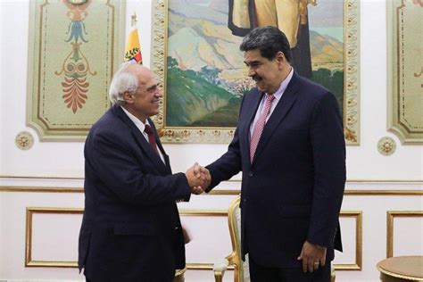 Nicol S Maduro Recibi A Exmandatario Colombiano Ernesto Samper