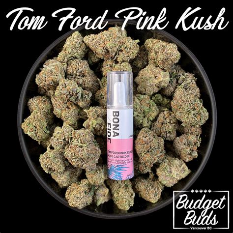 Tom Ford Pink Kush Indica HTFSE Sauce Cartridge By Bonafide