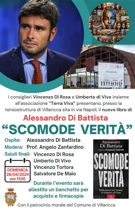 Presentazione del libro Scomode Verità con Alessandro Di Battista