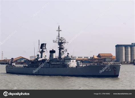 Surabaya Indonesia April 21Th 2019 Indonesian Navy Sail Kri Kri Stock