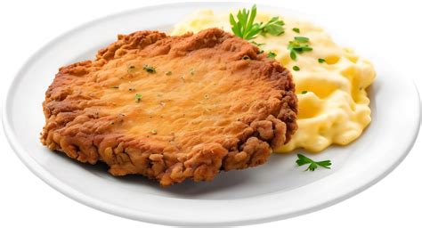 Image Of Delicious Looking Chicken Fried Steak Ai Generated 32271560 Png