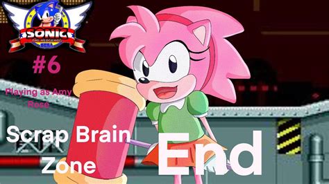 Sonic The Hedgehog Sonic Origins Part 6 Scrap Brain Zone Ending Youtube