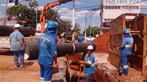 Saae Concluiu Travessia De Adutora Em Avenida Ag Ncia Sorocaba De