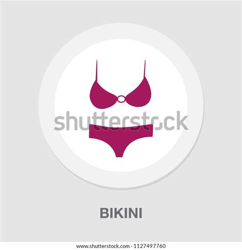 Vector Woman Bikini Illustration Isolated Lingerie Stock Vector Royalty Free