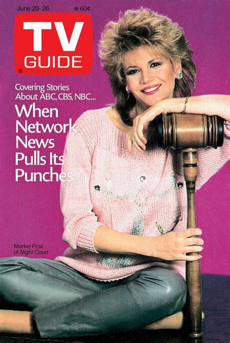 Night Court, Markie Post, Tv Guide Cover, June 20-26, 1987. Tv Guide ...