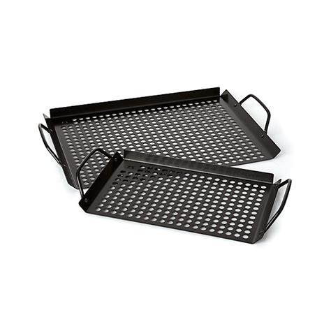 Set Of 2 Non Stick Grill Grids Crate And Barrel