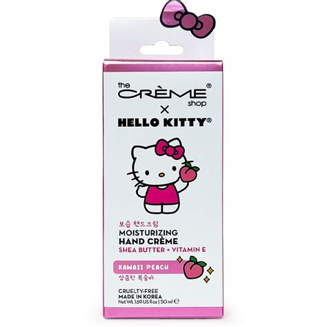 Hello Kitty Moisturizing Hand Crème Kawaii Peach 1 Unit