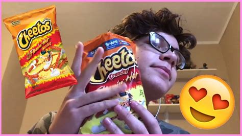ASMR HOT CHEETOS YouTube