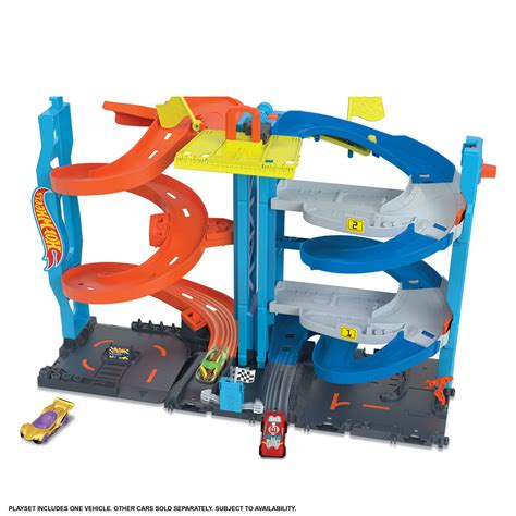 Hot Wheels City Transforming Race Tower Playset