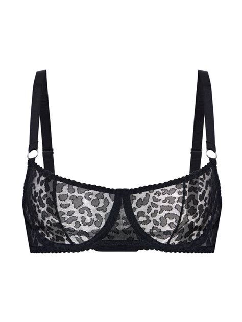 Merci Lingerie Biustonosz EB LEO Czarny Modivo Pl