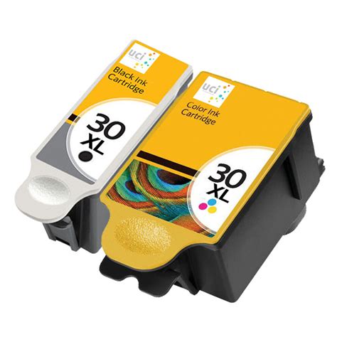 Kodak 30 Xl Black And 30cl Color Ink For Cartridges Kodak All In One