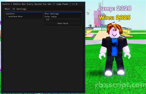 Roblox But Every Second You Get Jump Power Autofarm
