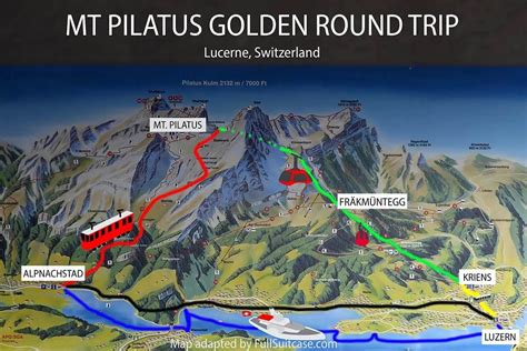 Mt Pilatus Golden Round Trip from Lucerne: 2025 Info, Best Direction ...