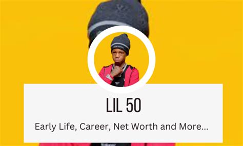 lil 50 net worth 2023