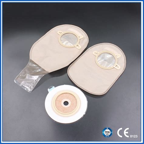 One Piece Or Two Piece Disposable Colostomy Ostomy Ileostomy Bag