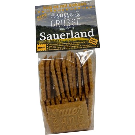 Sauerland Butter Vanille Beutel Logokekse Keks Shop Keks