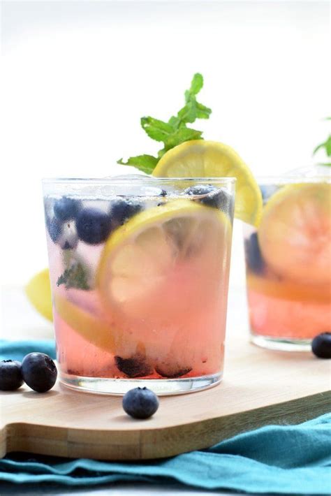 Lemon Blueberry Smash Recipe Lemon Blueberry Vodka Recipes Fun