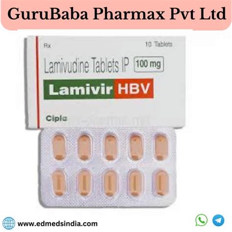 Lamivudine 40mg Lamivir Hbv Tablets Packaging Type Strips Packaging