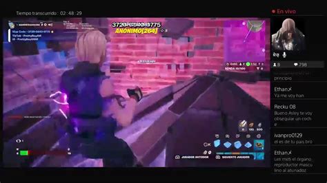 Jugando Fortnite Con Suscriptores Partidas En Squad Y Creativo Ps