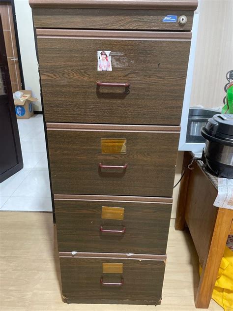 Lemari Kayu Wooden Storage Box Nakas Cabinet Baju Penyimpanan Barter