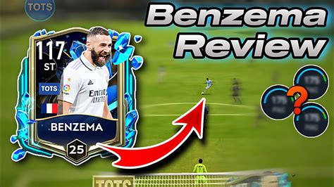 117 TOTS BENZEMA GAMEPLAY REVIEW REAL MADRID Fifa Mobile 23