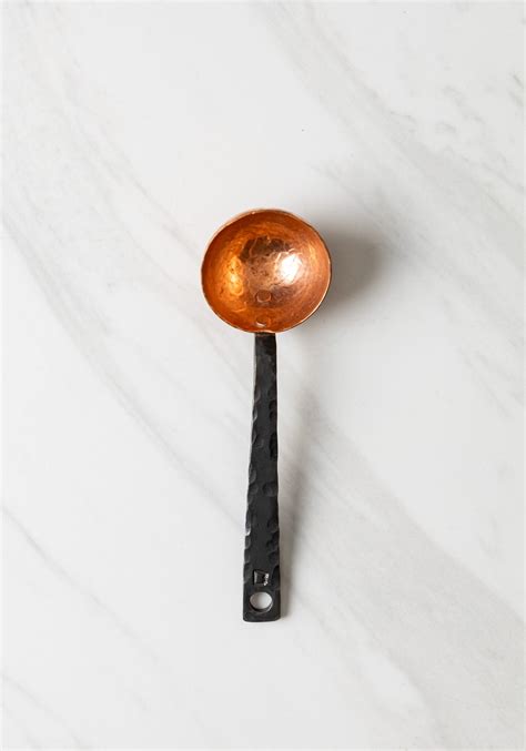 "Classic" Copper & Stainless Coffee Scoop (Hand Forged!) – Chef's