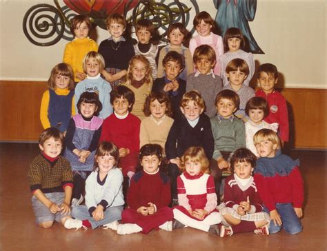 Photo De Classe Maternelle Grande Section De 1981 ECOLE MATERNELLE