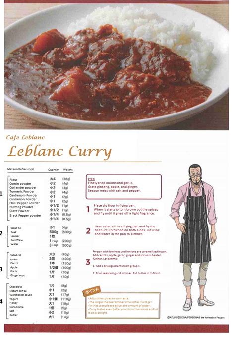 How to Make Spicy Japanese Curry from Leblanc (Persona 5 Royal ...