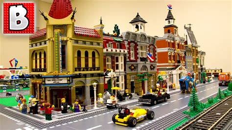 Lego City Update 1st Modular Buildings Row Completed Ish Youtube