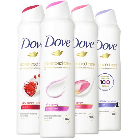 Dove Deodorant Set Advanced Care Deodorant For Women Dove Antiperspirant