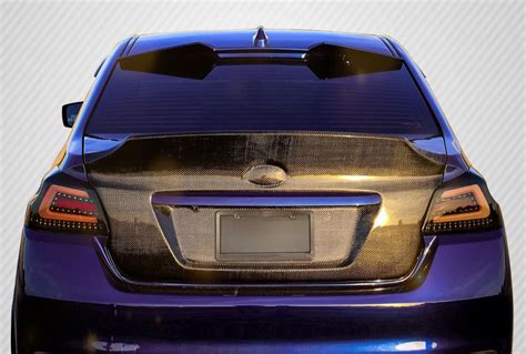 Subaru Wrx Dr Carbon Fiber Trunk Hatch Body Kit