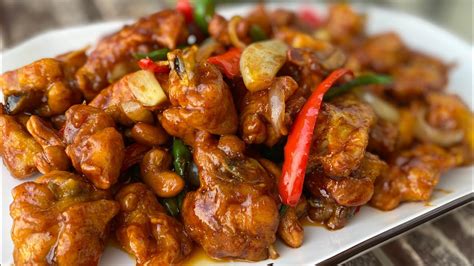 Ayam Masak Gajus Ala Thai Youtube