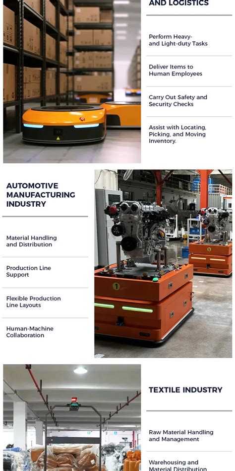 Automotive Guided Platform Robot Capacity Trackless Laser Guidance Agv